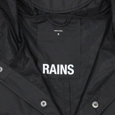 Rains Long Jacket / Size S / Mens / Black / Polyurethane