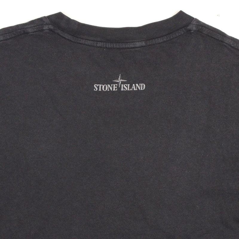 Stone Island T-Shirt / Size M / Mens / Black / Cotton