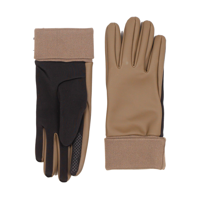 Rains Brown Gloves Size Meduim / Size M / Mens / Brown / RRP £45.00