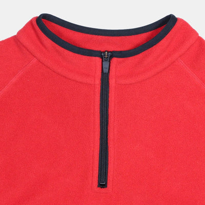 Palace Quarter Zip  Jumper / Size XL / Mens / Red / Polyester