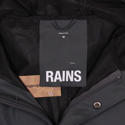 Rains Jacket / Size M / Long / Mens / Grey / Polyurethane