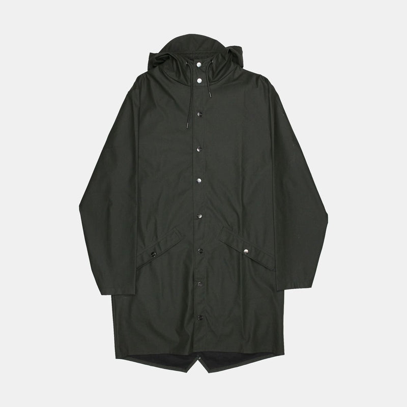 Rains Coat / Size XS / Mid-Length / Mens / Green / Polyester