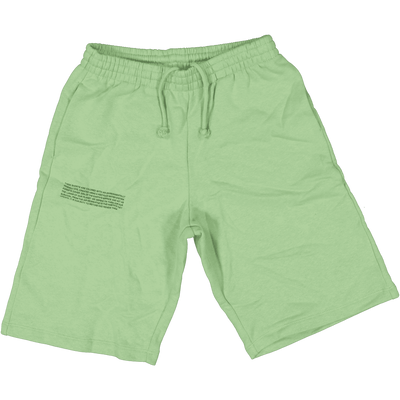 PANGAIA Green Lightweight Recycled Cotton Long Shorts Size XS / Size XS / M...