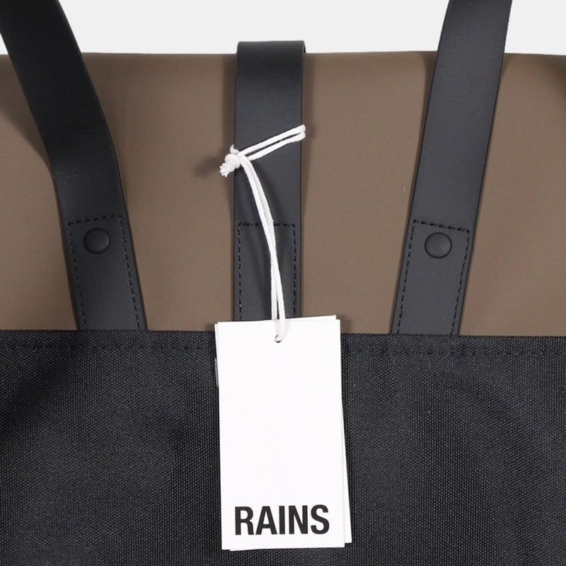 Rains Backpack / Size Medium / Mens / Brown / Polyester