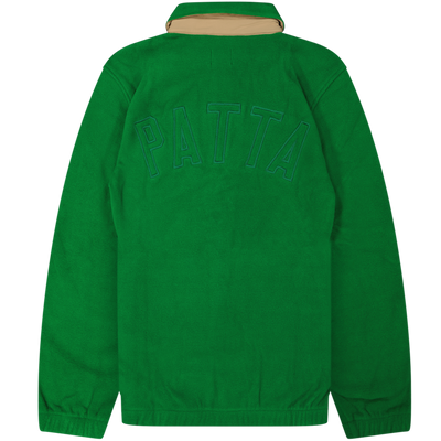 Patta Green Polar Fleece Jacket Size L / Size L / Mens / Green / Polyester ...