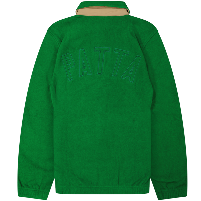 Patta Green Polar Fleece Jacket Size S / Size S / Mens / Green / Polyester ...
