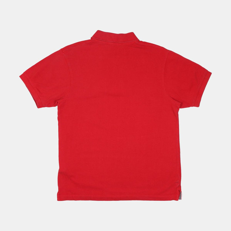 Stone Island Polo / Size M / Mens / Red / Cotton