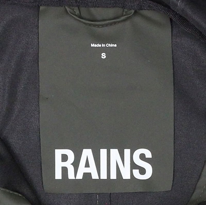 Rains Jacket / Size S / Mens / Green / Polyurethane
