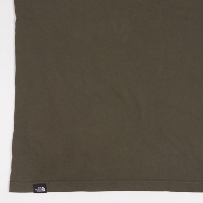 The North Face T-Shirt / Size M / Mens / Green / Cotton
