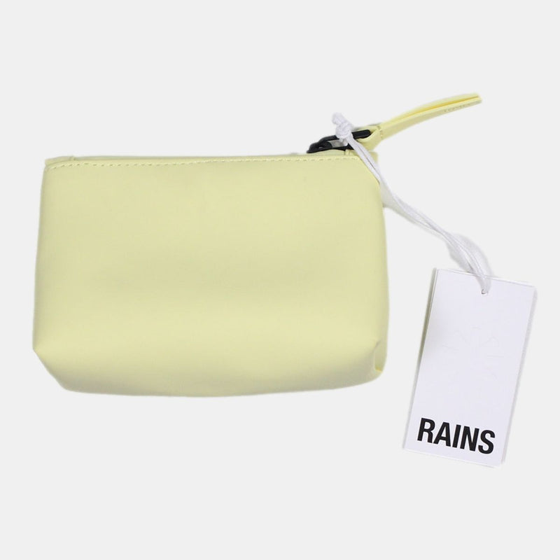 Rains Cosmetic Bag Micro / Womens / Yellow / Polyester