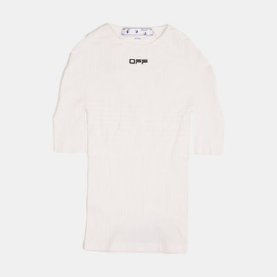 Off White Basic T-Shirt / Size S / Womens / White / Polyamide