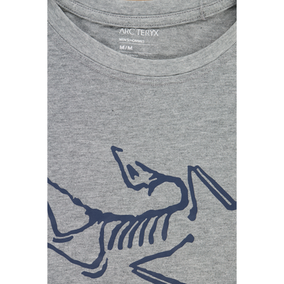 Arc'teryx Grey Archaeopteryx Logo Tee Skeleton Tshirt Size M Meduim / Size ...