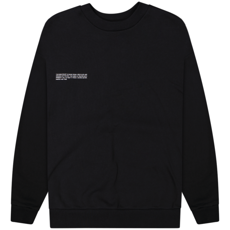 PANGAIA Black Signature Sweatshirt Size Medium / Size M / Mens / Black / Co...