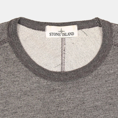 Stone Island Pullover Sweatshirt / Size S / Mens / Grey / Cotton