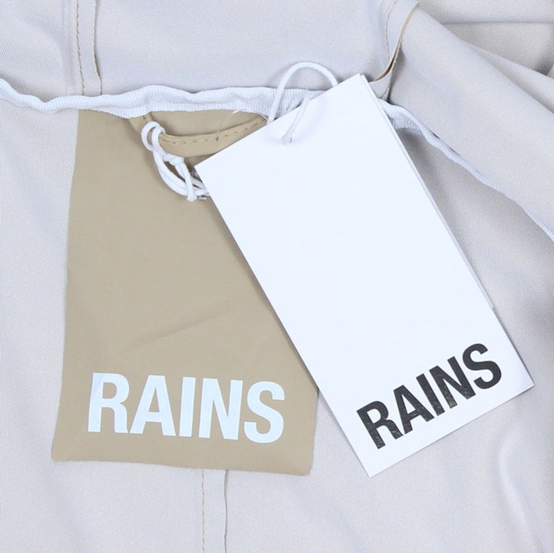 Rains Coat / Size L / Mid-Length / Womens / Beige / Polyester