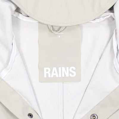 Rains Coat / Size S / Mid-Length / Womens / Beige / Polyester