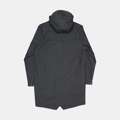 Rains Jacket / Size M / Mid-Length / Mens / Grey / Polyurethane