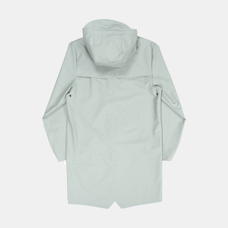 Rains Long Jacket / Size XS / Long / Mens / Green / Polyurethane
