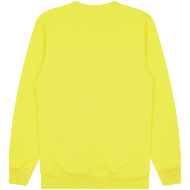 Supreme Yellow Futura Logo Sweatshirt Size Extra Large  / Size XL / Mens / ...