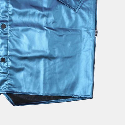 Rains Long Jacket / Size L / Mens / Blue / Polyamide