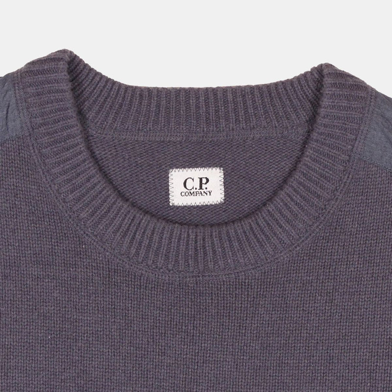 C.P. Company Pullover Jumper / Size L / Mens / Blue / Wool