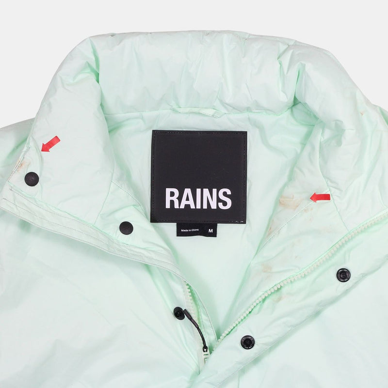 Rains Jacket / Size M / Short / Mens / Green / Polyurethane