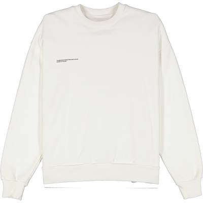 PANGAIA White Recycled Cotton Sweatshirt Size Medium / Size M / Mens / Whit...