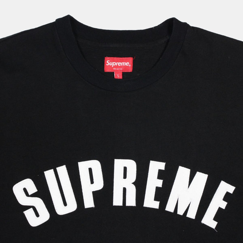 Supreme Sweatshirt / Size L / Mens / Black / Cotton