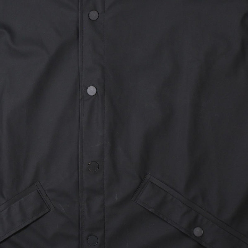 Rains Longer Jacket / Size XL / Mens / Black / Polyamide