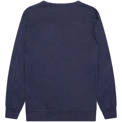 C.P. Company Navy Lens Sleeve Sweater Size Large / Size L / Mens / Blue / C...