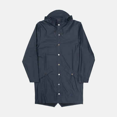 Rains Long Jacket / Size S / Long / Mens / Blue / Polyurethane