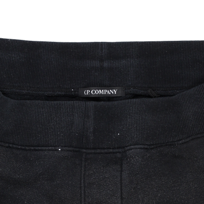 C.P. Company Black Pocket Lens Sweatpants Size Small  / Size S / Mens / Bla...