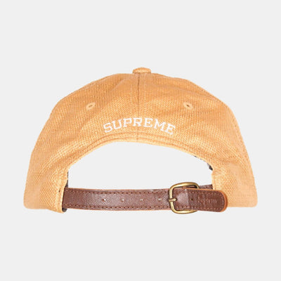 Supreme S Logo Cap / Size One Size / Mens / Brown / Cotton