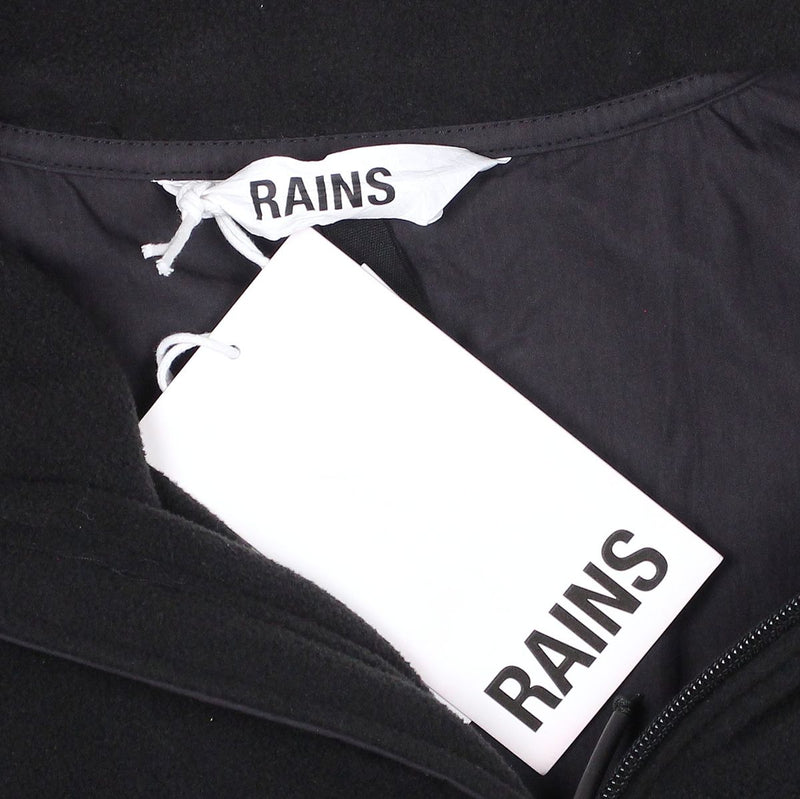 Rains Fleece Jacket / Size S / Short / Mens / Black / Polyester