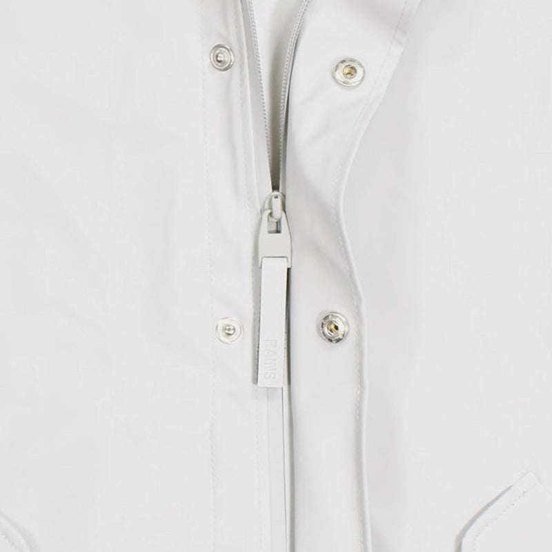 Rains Fishtail Jacket / Size S / Womens / Grey / Polyurethane