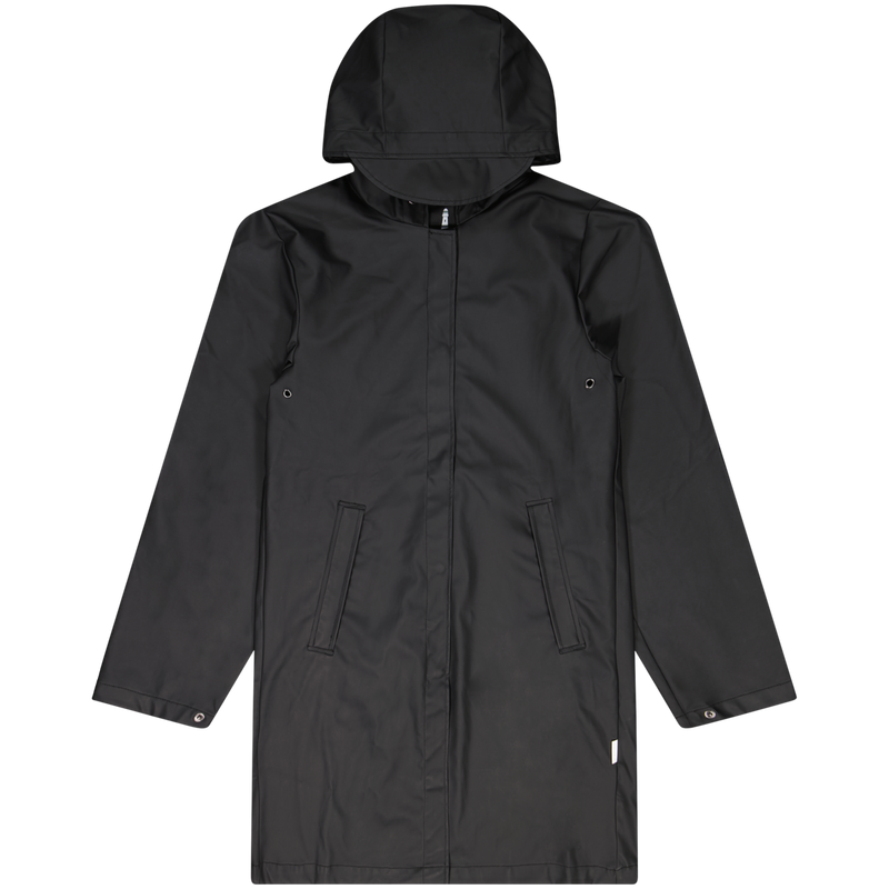 Rains Black A-Line Jacket Size XS/S  / Size S / Mens / Black / Other / RRP ...