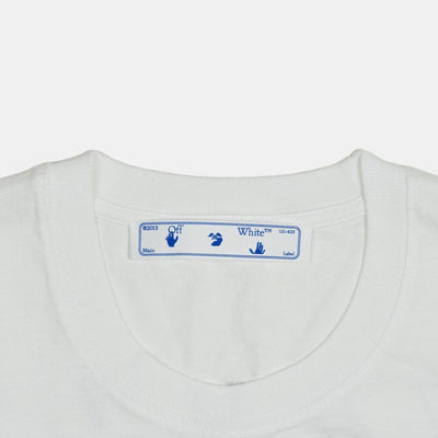 Off-White T-Shirt / Size M / Mens / White / Cotton
