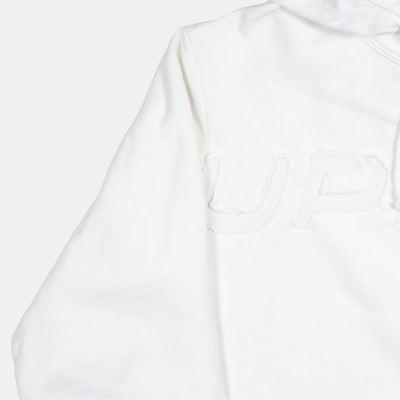 Supreme Pullover Hoodie / Size M / Mens / White / Cotton