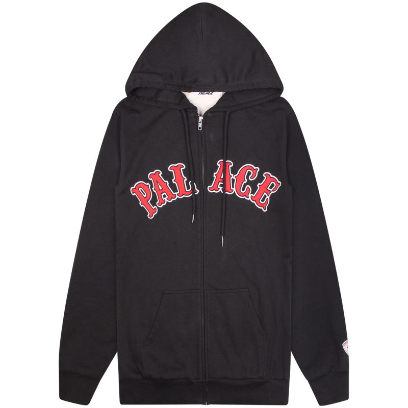 Palace Black Arch Zip Hoodie Size Extra Large / Size XL / Mens / Black / RR...