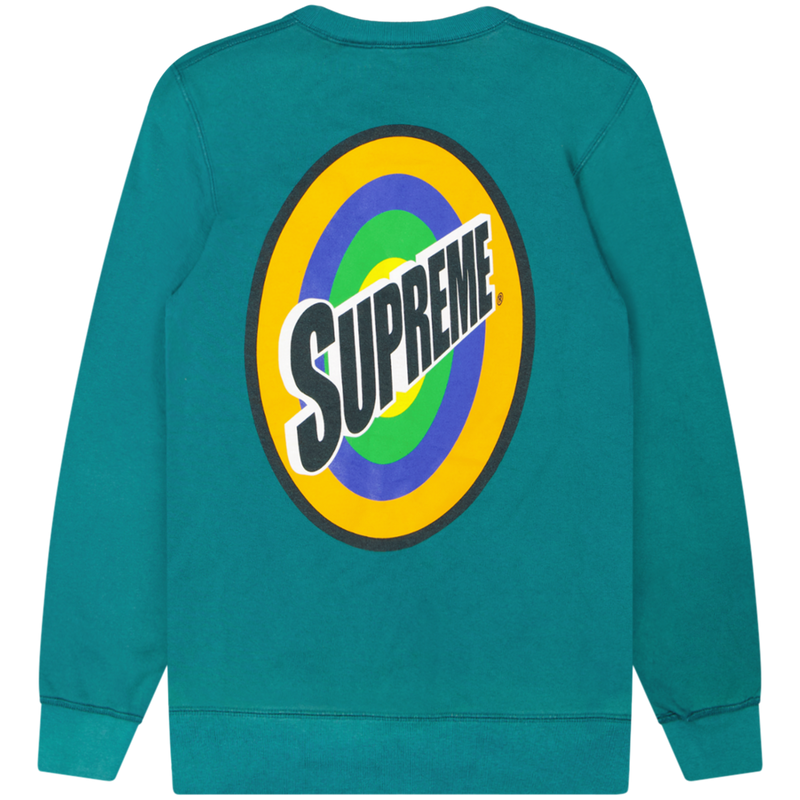 Supreme Green Spin Crew Sweatshirt Size Large / Size L / Mens / Green / Cot...