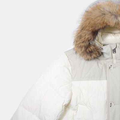 Woolrich Puffer Jacket / Size XL / Mens / Beige / Polyester