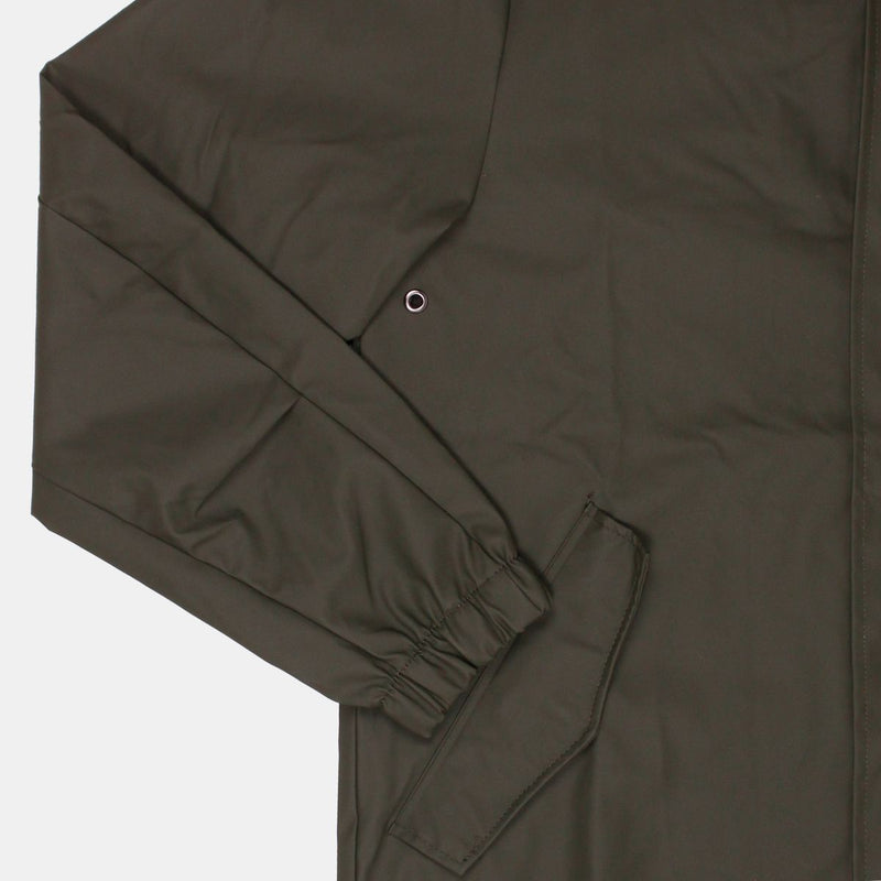 Rains Coat / Size XS / Long / Mens / Green / Polyurethane / RRP £115