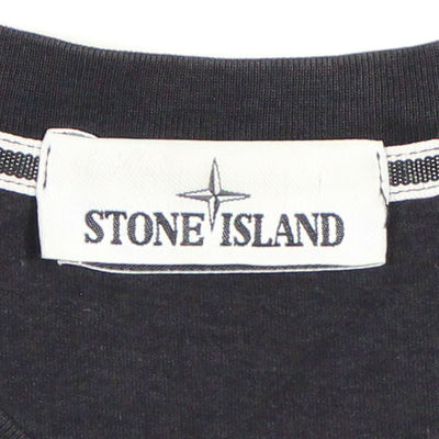 Stone Island T-Shirt / Size M / Mens / Black / Cotton