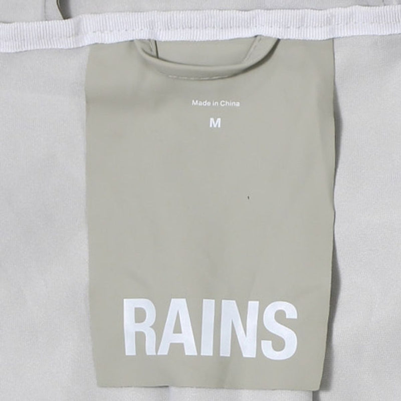 Rains Coat / Size M / Mid-Length / Mens / White / Polyester / RRP £45.00