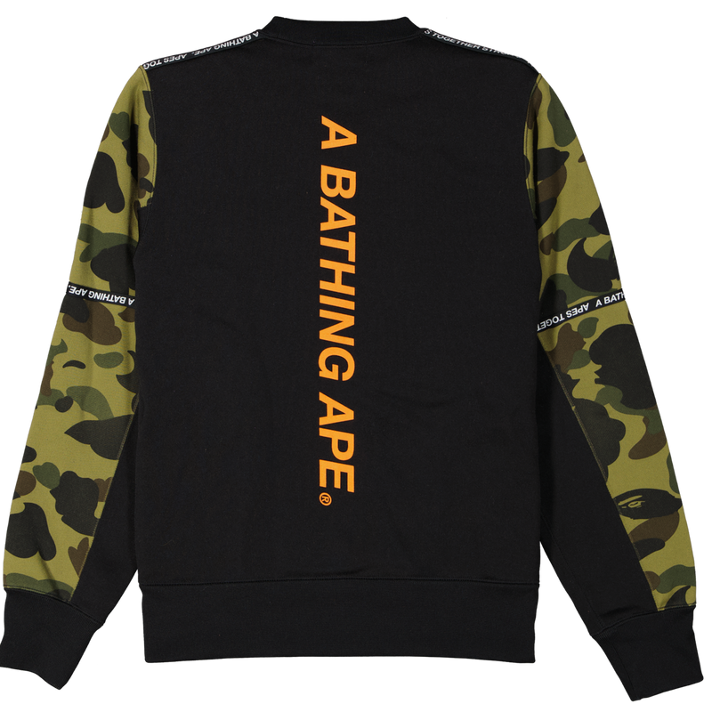 BAPE Black Camo Multi Sweatshirt Size Small / Size S / Mens / Black / RRP £...