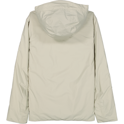 Rains Cream Padded Nylon Jacket Size S Small / Size S / Mens / Ivory / Nylon