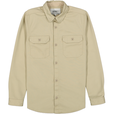 Carhartt WIP Cream Men's Shirt Size XS / Size XS / Mens / Ivory / Cotton / ...