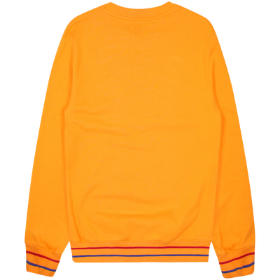 Palace Orange Burning Man Sweatshirt Size Large  / Size L / Mens / Orange /...