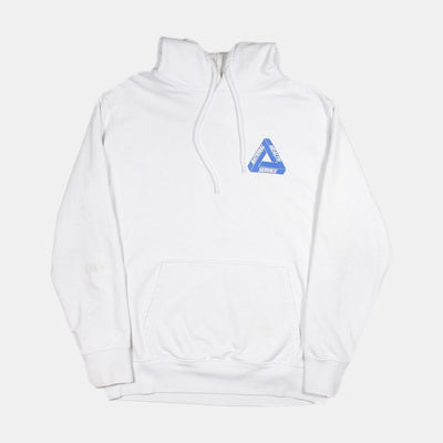 Palace Pullover Hoodie / Size L / Mens / White / Cotton