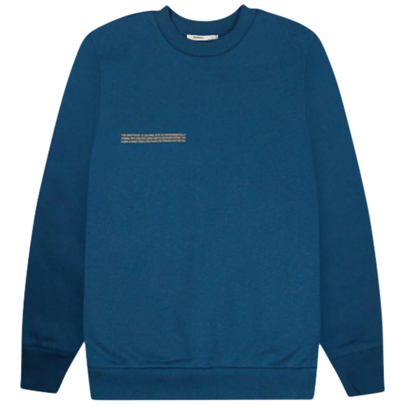 PANGAIA Blue Signature Sweatshirt Crewneck Size XS  / Size XS / Mens / Blue...